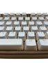 OEM-profiel keycaps in blauw met doorschijnende randen – compatibel met Cherry MX switches